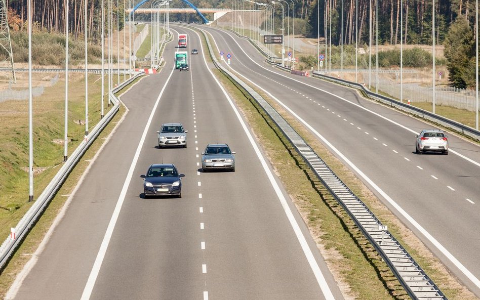 Ograniczenie prędkości na autostradzie