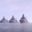 Wizja zespołu pięciu fregat typu 26 Batch 2 (City).