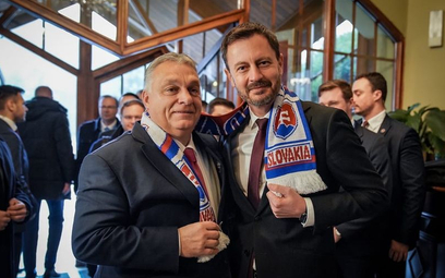 Viktor Orban i Eduard Heger