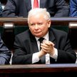 Ryszard Terlecki i Jarosław Kaczyński w Sejmie