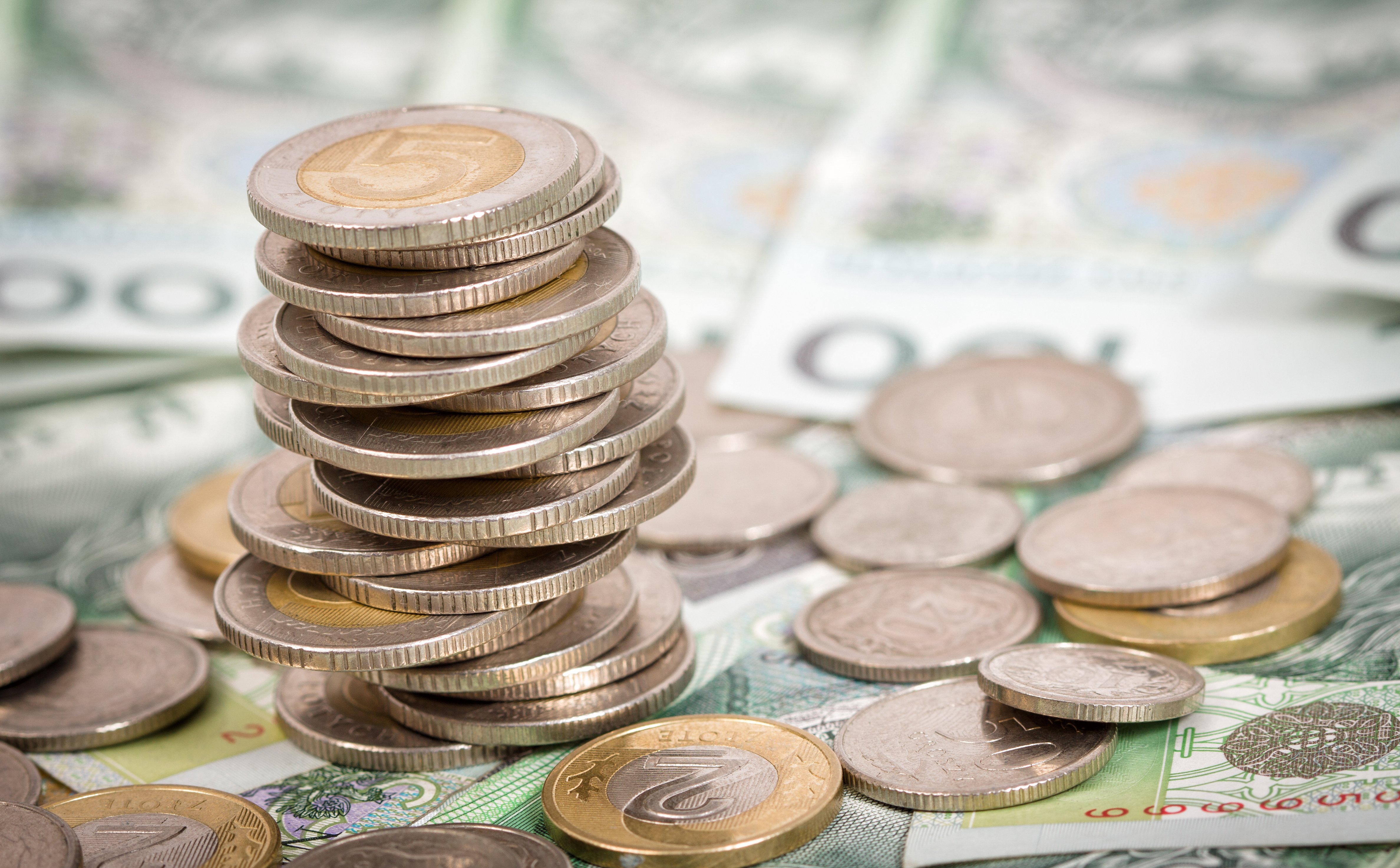 Złoty odzyskuje siły. Dolar i euro mocno w dół