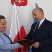 Podsekretarz stanu Łukasz Piebiak wręczył Pani Beacie Waś akt powołania do pełnienia funkcji prezesa