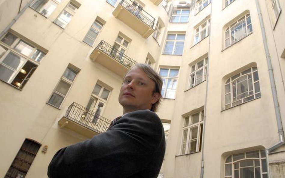 Łukasz Drągowski, były już prezes AD. Drągowski