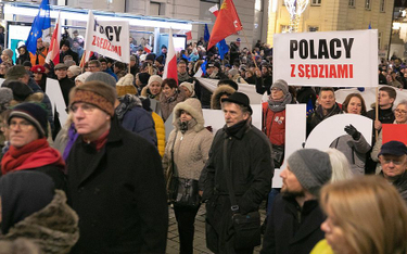 „Marsz tysiąca tóg” w Warszawie