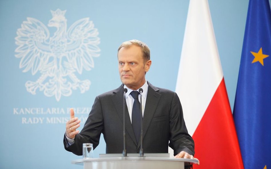 Tusk w "NYT": Są w Europie ludzie, którzy chcą więzi z Rosją