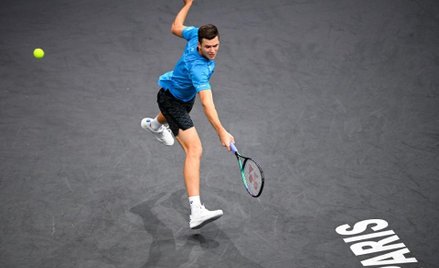 Hubert Hurkacz w ćwierćfinale w Paryżu
