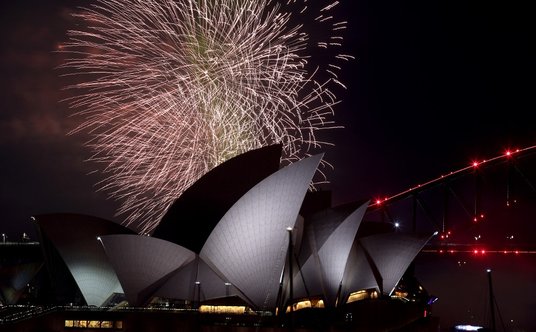 "Rodzinny" pokaz fajerwerków w Sydney
