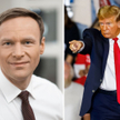 Marcin Mastalerek i Donald Trump