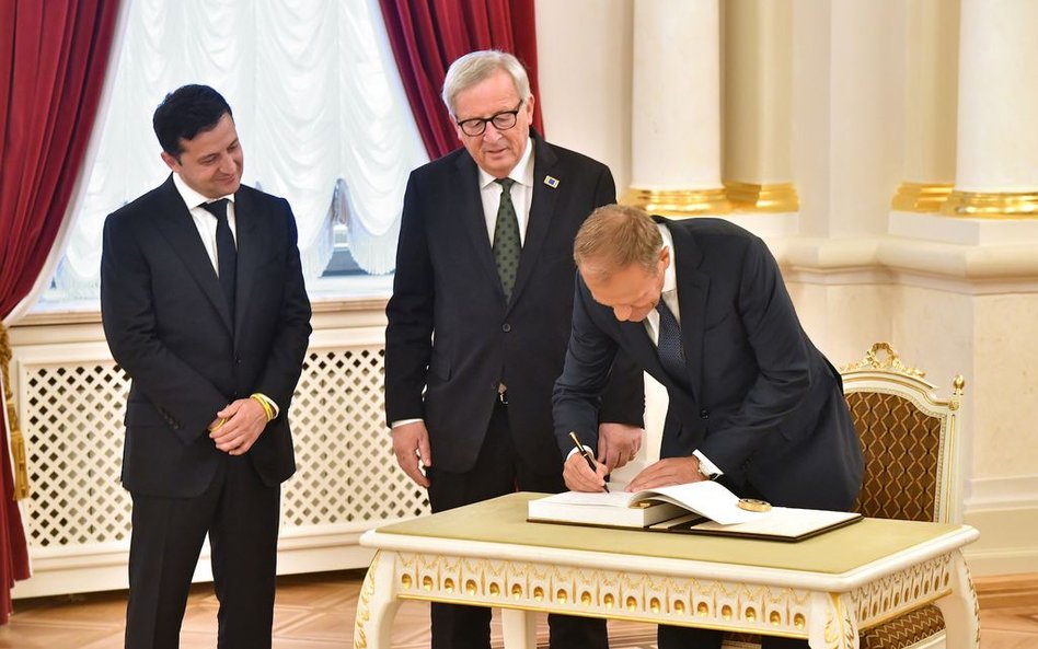 Wołodymyr Zełenski niebawem będzie miał już do czynienia z nowymi przywódcami Unii. W  poniedziałek 