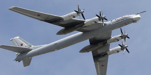 Rosyjskie bombowce nad Morzem Japońskim. Tokio poderwało myśliwce