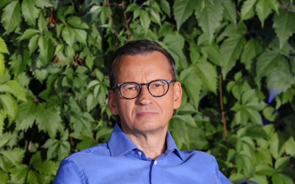 Przewodniczący KP Rozwój Plus Mateusz Morawiecki