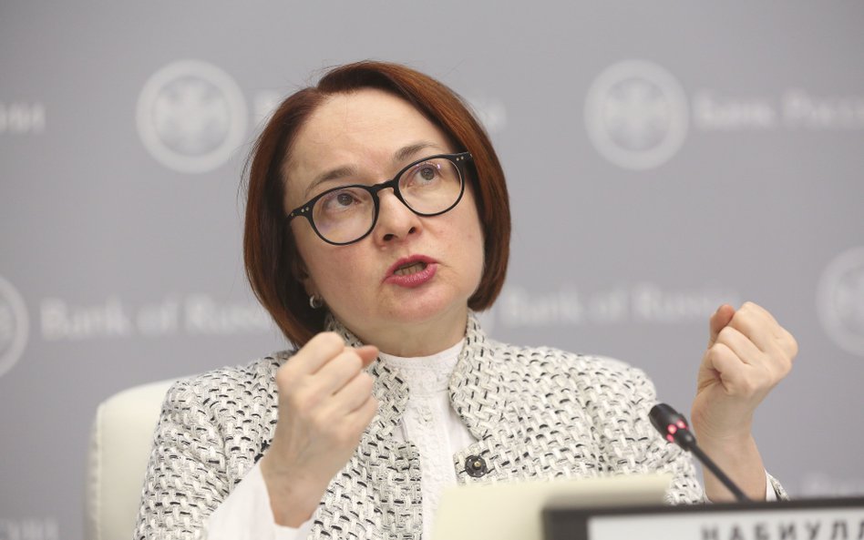 Elwira Nabiullina, szefowa banku centralnego Rosji