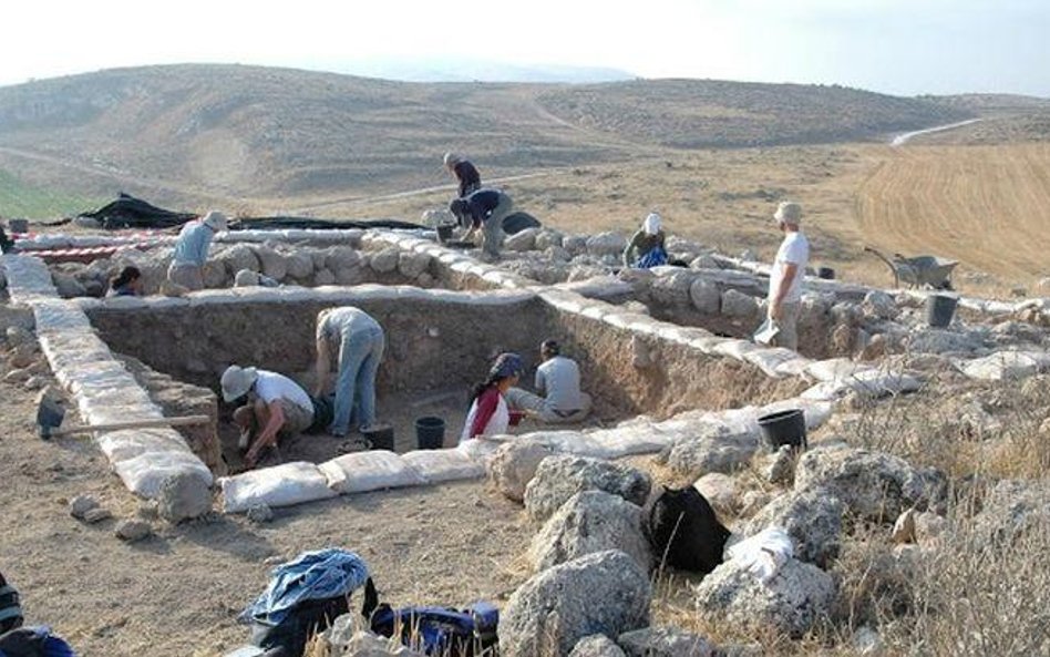 Stanowisko archeologiczne Tel 'Eton. Zdjęcie pochodzi ze strony Bar-Ilan University