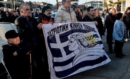Grecy przeciw migrantom. "Bronimy naszej ojczyzny"