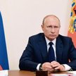 Władimir Putin w Nowo-Ogariowie pod Moskwą 11 maja w czasie telekonferencji