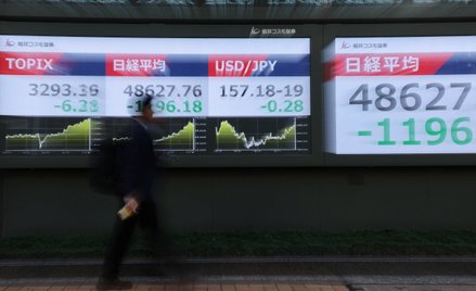 Po przecenie na Wall Street, wyprzedaż objęła giełdy azjatyckie