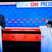 W debacie prezydenckiej Donald Trump (z lewej) kłamał co 3 minuty – ocenił „New York Times”