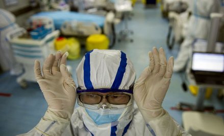 Szpital w chińskim Wuhan, centrum epidemii