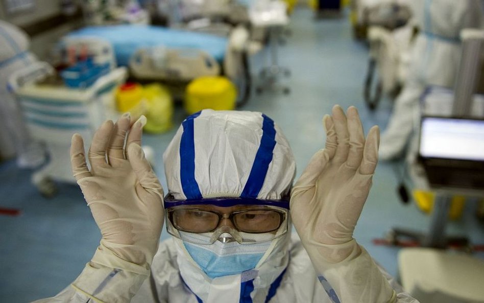 Szpital w chińskim Wuhan, centrum epidemii