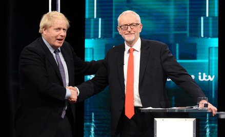 Sondaż: Debata Johnson-Corbyn zakończyła się remisem