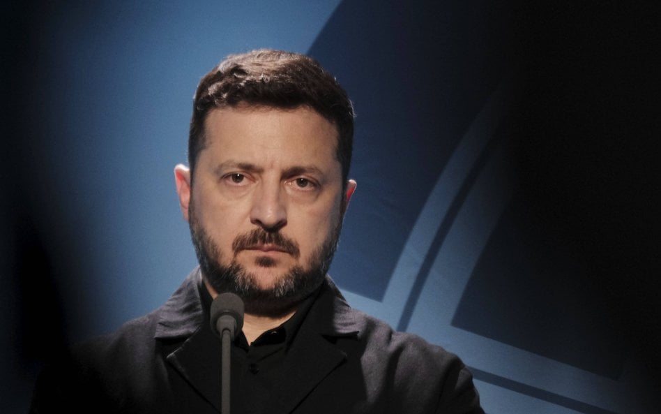 Prezydent Ukrainy Wołodymyr Zełenski