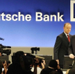Josef Ackermann, prezes Deutsche Banku z nowym dyrektorem finansowym, Stefanem Krause