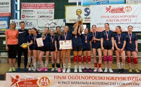 Siatkarki ze Szkoły Podstawowej nr 65