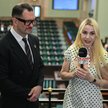 Łukasz Mejza udziela wywiadu Mariannie Schreiber