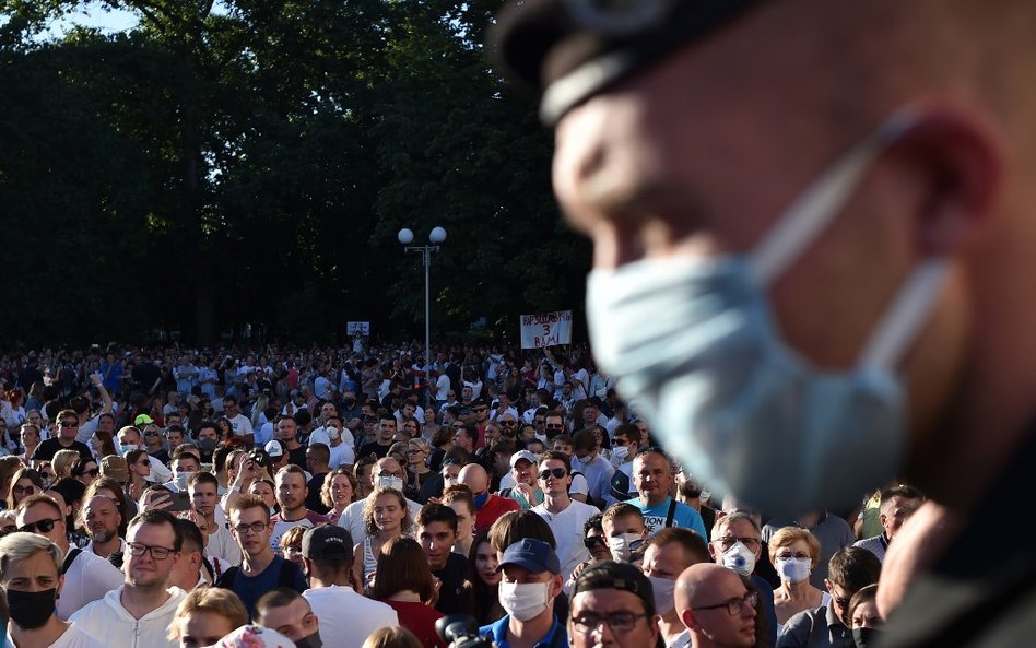 ­­Mariusz Janik: Frustracja Białorusinów znalazła ujście