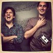 Kevin Systrom (z prawej) i Mike Krieger, założyciele firmy Instagram, którą sprzedali Facebookowi za