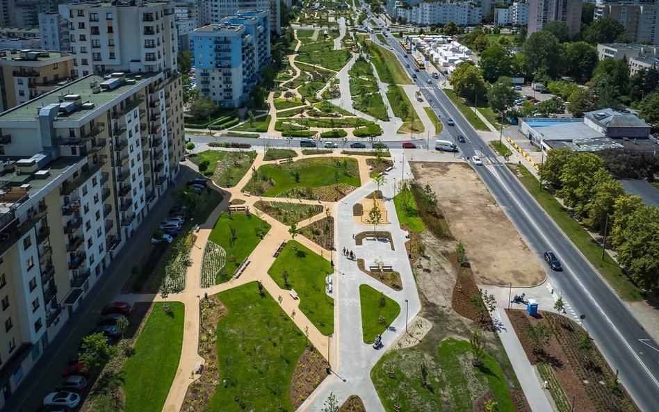 Udostępniono kolejny odcinek Parku nad POW