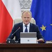 Premier Donald Tusk na posiedzeniu rządu w KPRM w Warszawie