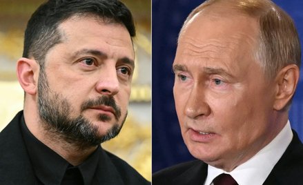 Władimir Putin i Wołodymyr Zełenski
