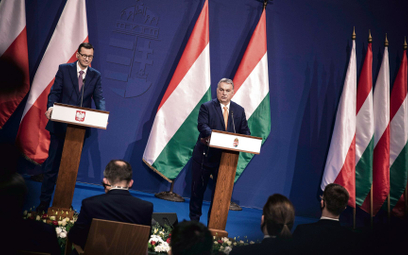 Mateusz Morawiecki i Viktor Orbán