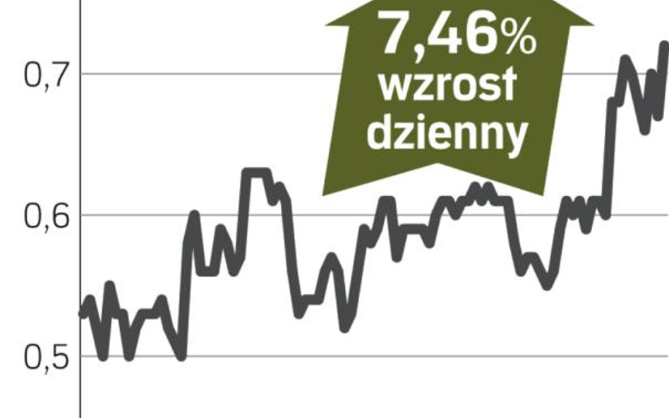 NFI Midas drożał w poniedziałek nawet 6 proc.