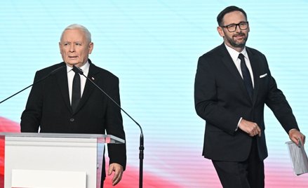 Jarosław Kaczyński i Daniel Obajtek