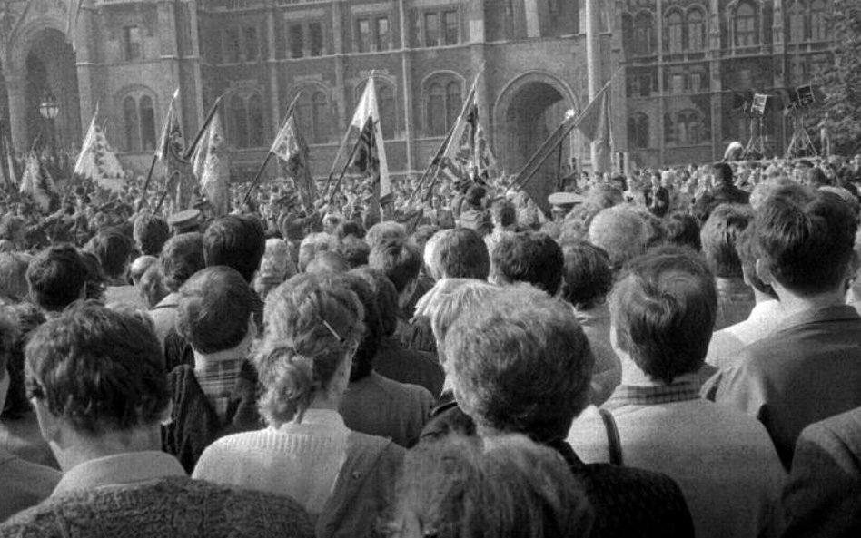 Niezależne od władzy komunistycznej obchody 15 marca (rocznica węgierskiego powstania narodowego i w