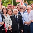 Na niedzielnej konferencji na polsko-niemieckim przejściu granicznym prezes PiS Jarosław Kaczyński o