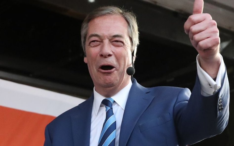 Farage: Wystartuję w wyborach do PE, ale się nie cieszę