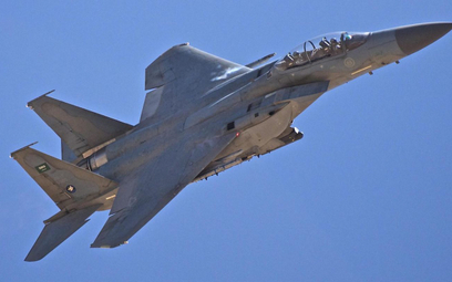 Samolot uderzeniowy F-15S Strike Eagle Królewskich Sił Powietrznych Arabii Saudyjskiej. Fot. USAF.