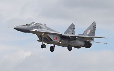 Mińsk Mazowiecki: MiG-29 zniknął z radarów. Znaleziono wrak