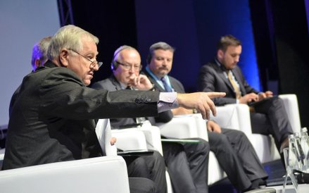 prof. Bogdan Góralczyk, Dyrektor Centrum Europejskiego Uniwersytetu Warszawskiego; Bela Kakas – Prze