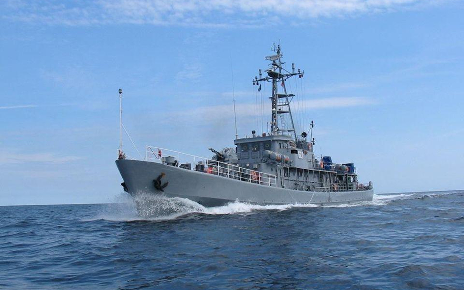 ORP "Flaming" operuje przy wybrzeżu Szkocji