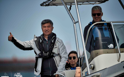 Quanhai Li, prezydent Światowej Federacji Żeglarskiej World Sailing, był gościem festiwalu organizow
