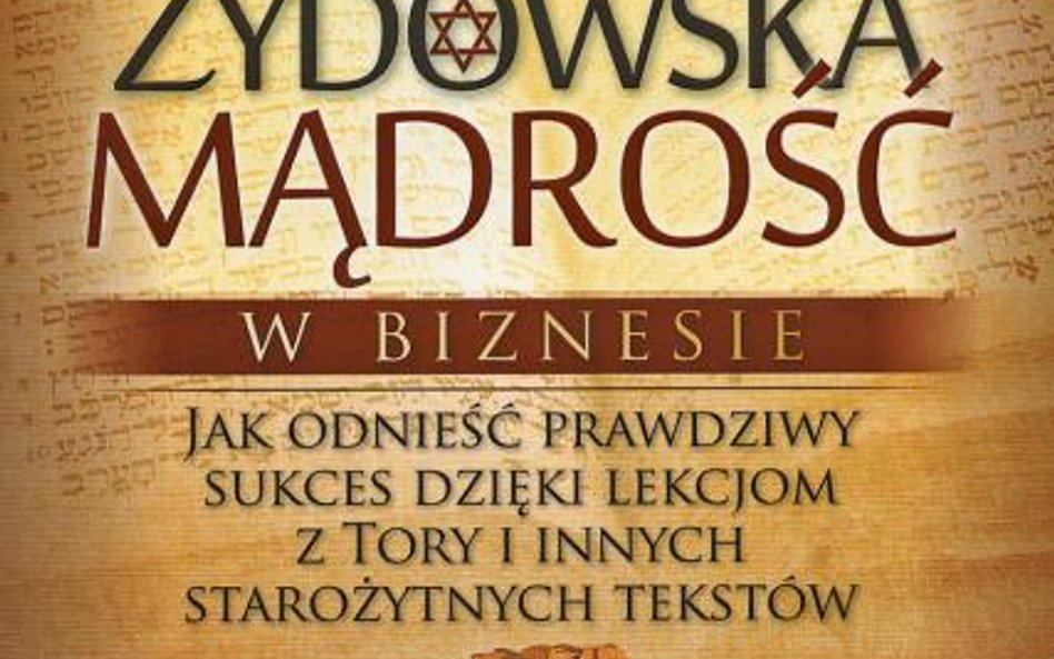 „Żydowska mądrość w biznesie” Levi Brackman, Sam Jaffe, onepress