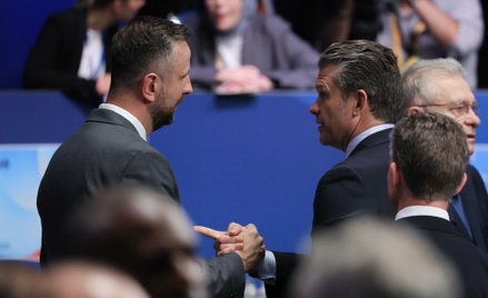 Władysław Kosiniak-Kamysz i Pete Hegseth