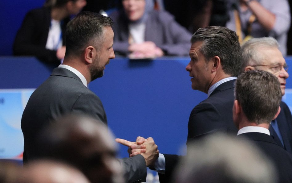 Władysław Kosiniak-Kamysz i Pete Hegseth