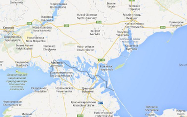 Na mapach rosyjskiego Google granica między Krymem a Ukrainą ma postać ciągłej linii. Z kolei granic