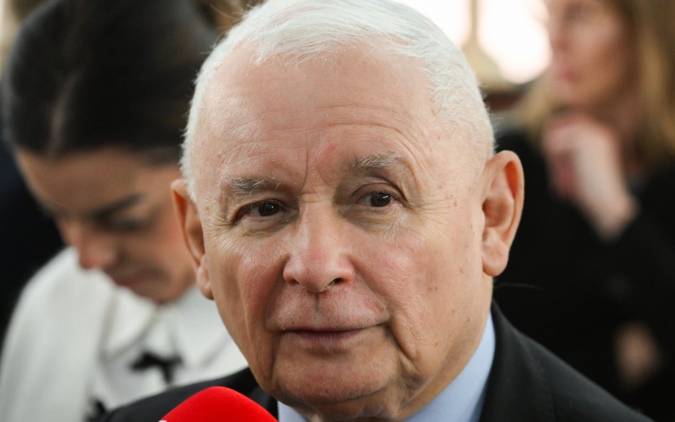 Prezes PiS Jarosław Kaczyński