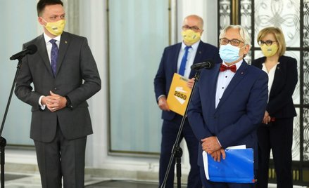 Maksymowicz idzie do Hołowni. „Jak początki Platformy”